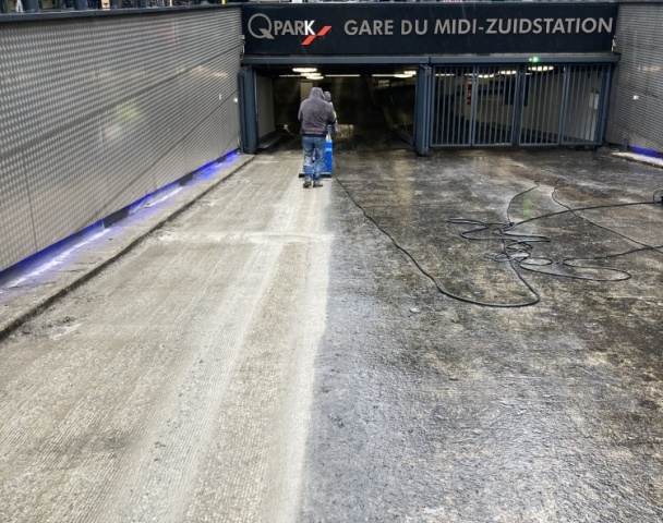 Ondergrondse parking Brussel