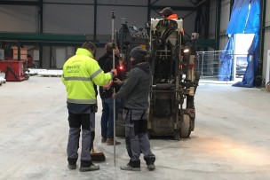 On the spot correctie onvlakheid