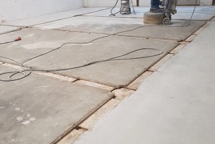 Goten beton opvullen