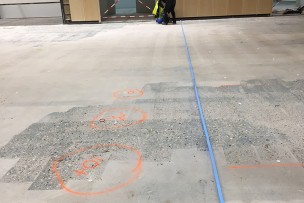Verlagen hoge punten voor egaliseren voor AGV